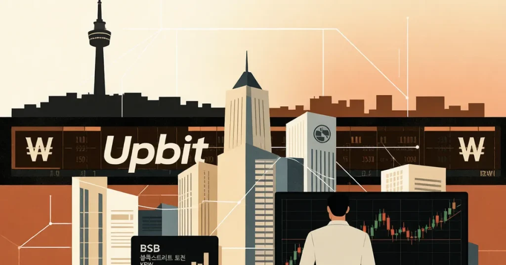 Upbit上线代币化股票协议BSB：韩国RWA交易市场合规路径的监管信号