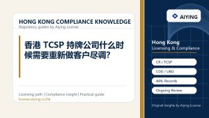 香港 TCSP 持牌公司什么时候需要重新做客户尽调？