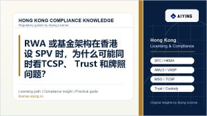 RWA 或基金架构在香港设 SPV 时，为什么可能同时看 TCSP、Trust 和牌照问题？