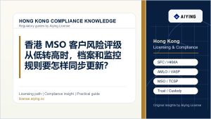 香港 MSO 客户风险评级从低转高时，档案和监控规则要怎样同步更新？