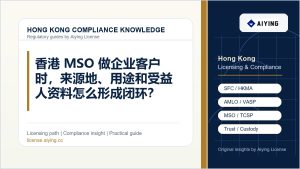 香港 MSO 做企业客户时，来源地、用途和受益人资料怎么形成闭环？