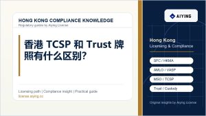 香港 TCSP 和 Trust 牌照有什么区别？