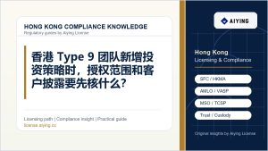 香港 Type 9 团队新增投资策略时，授权范围和客户披露要先核什么？