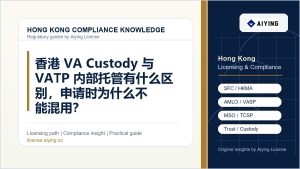 香港 VA Custody 与 VATP 内部托管有什么区别，申请时为什么不能混用？