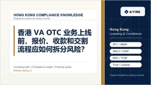 香港 VA OTC 业务上线前，报价、收款和交割流程应如何拆分风险？