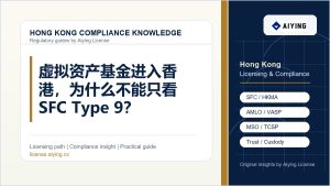 虚拟资产基金进入香港，为什么不能只看 SFC Type 9？