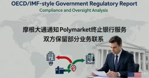 美国 摩根大通终止 Polymarket 银行服务：预测市场监管断层下的银行准入风险隔离