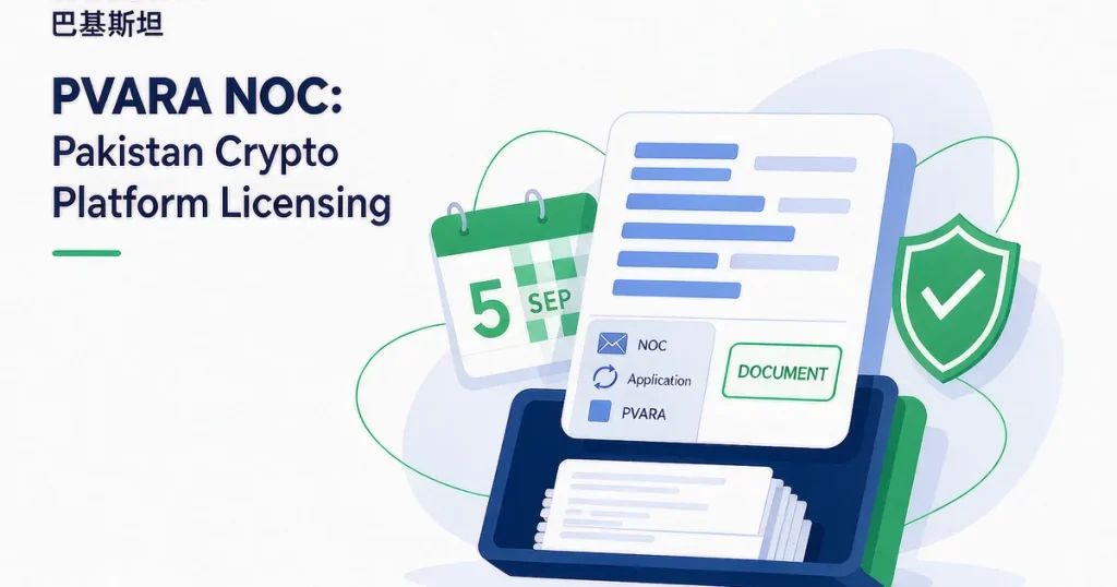 巴基斯坦 PVARA 9 月 5 日加密平台许可大限:NOC 申请与 10 类 VASP 牌照框架