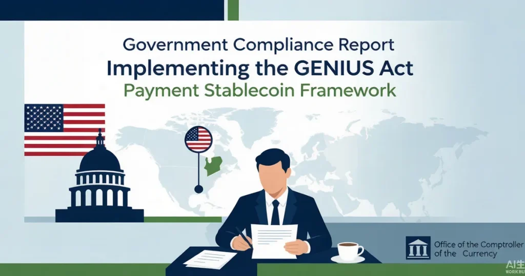 美国 | OCC 加速落地 GENIUS Act 稳定币规则:11 月定稿对支付稳定币发行牌照的影响