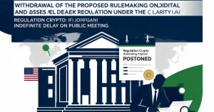 美国 证券牌照｜SEC 取消 Reg Crypto 拟议规则会议，监管时间表再陷真空