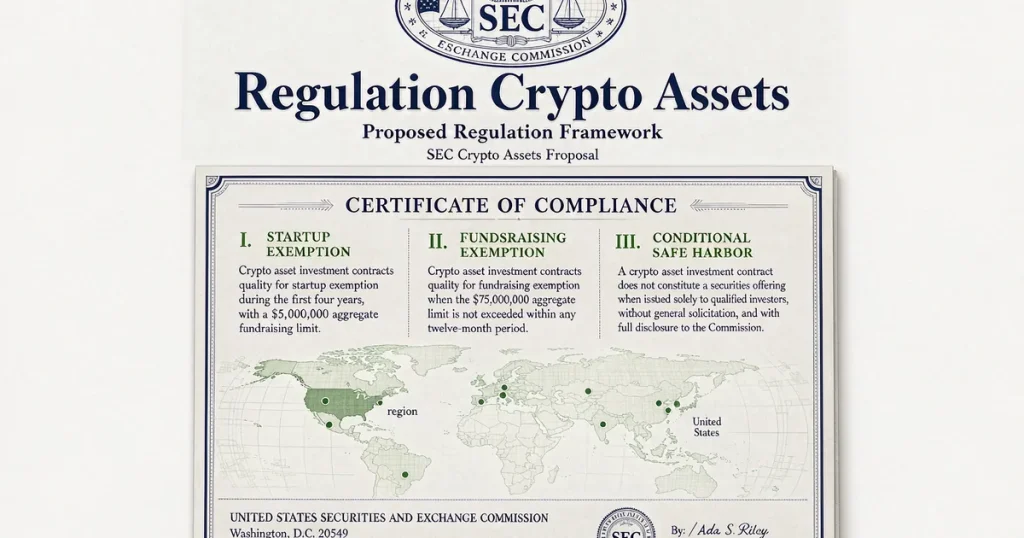美国 SEC 发布 Regulation Crypto Assets 募资豁免框架,CFTC 备妥 CLARITY 失败自主立法预案