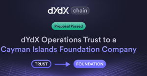 dYdX运营信托基金将转型为开曼群岛基金会公司