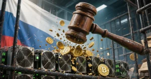 Russia crypto mining 5-year prison asset forfeiture