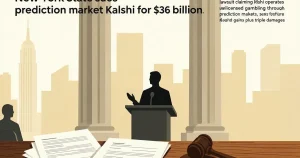 纽约州起诉Kalshi索赔360亿美元：预测市场的赌牌之争如何定义加密衍生品合规边界